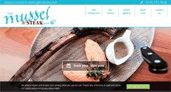 Desktop Screenshot of musselandsteakbar.com